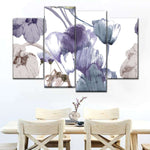 Textured Tulips Wall Art
