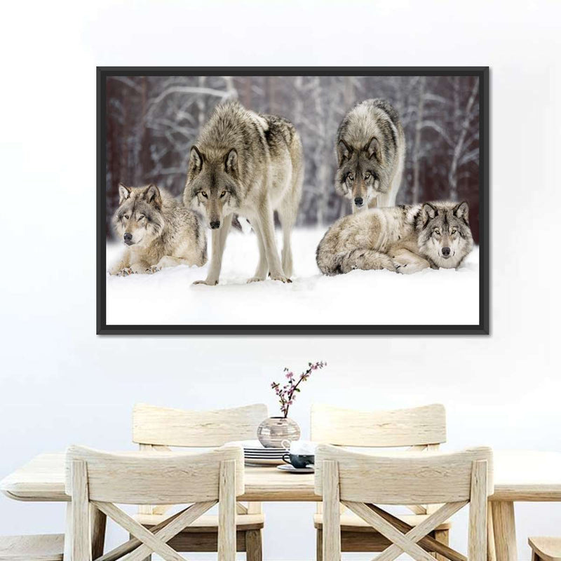 Wolf Pack Wall Art