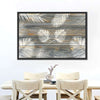 Wooden Palm Leaves Wall Art