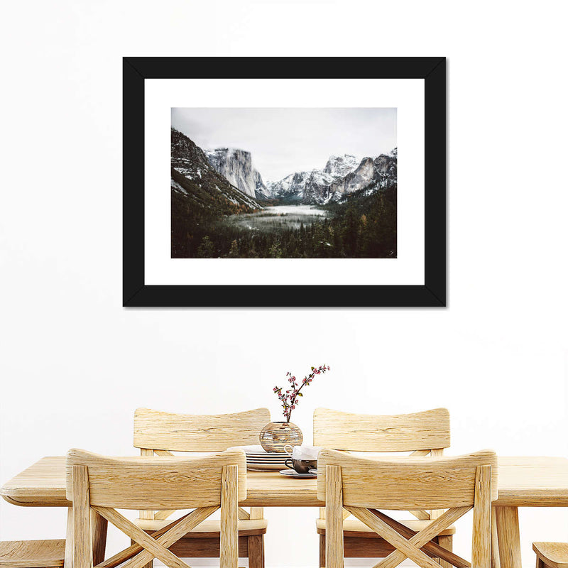 Yosemite Winter Magic Wall Art
