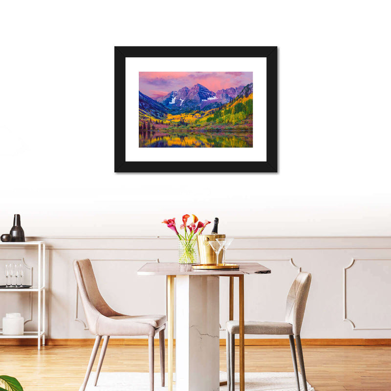 Maroon Bells Autumn Beauty Wall Art