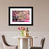Pink Bloom Claw Trees Wall Art