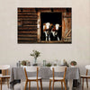 Pair Of Cows Wall Art