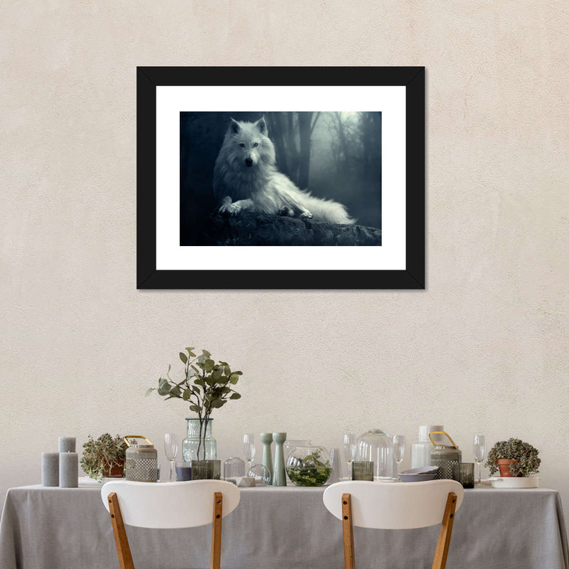 Simple Wolf Wall Art