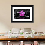 Zen Purple Orchid Wall Art