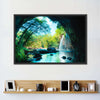 Thai Cave Waterfall Wall Art