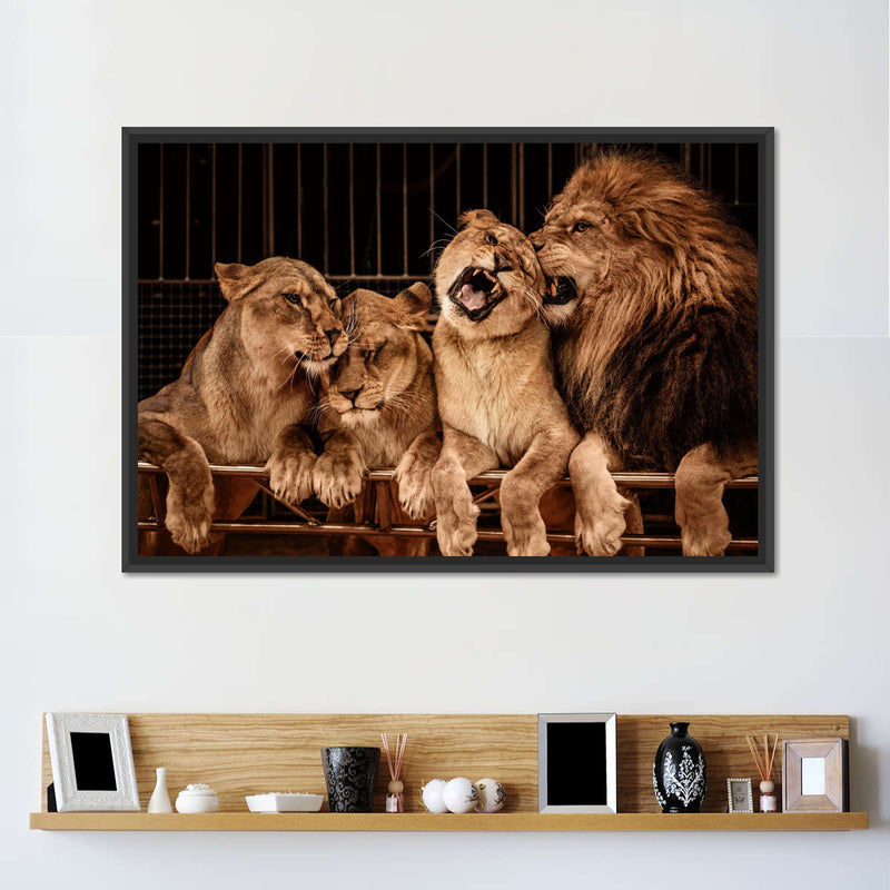 Pride Of Lions Wall Art