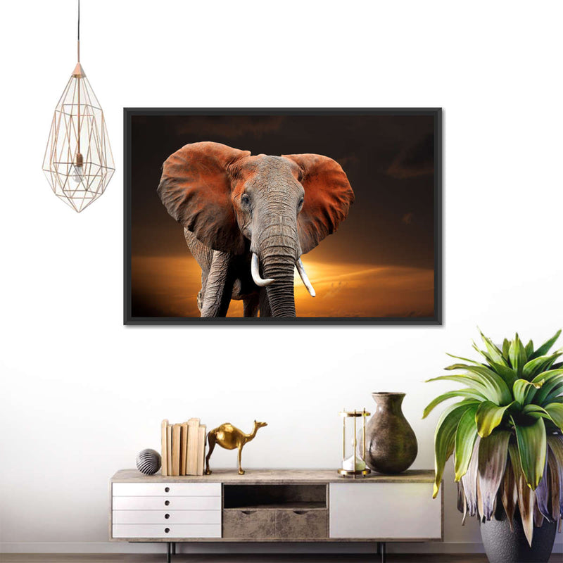 Kenyan Elephant Wall Art