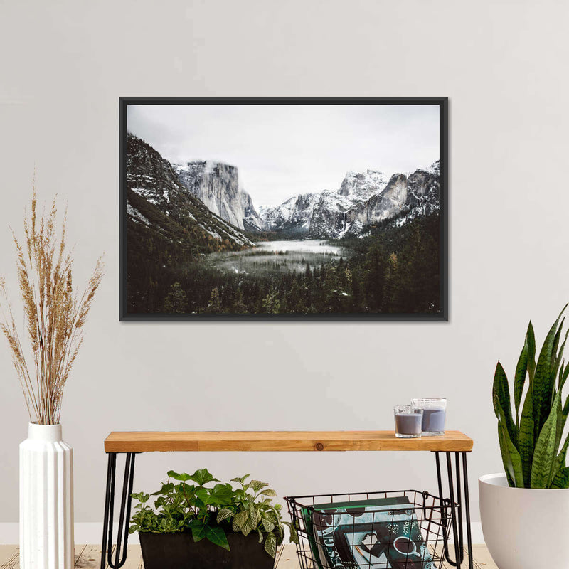 Yosemite Winter Magic Wall Art