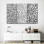 Patterned Simple Abstract Wall Art