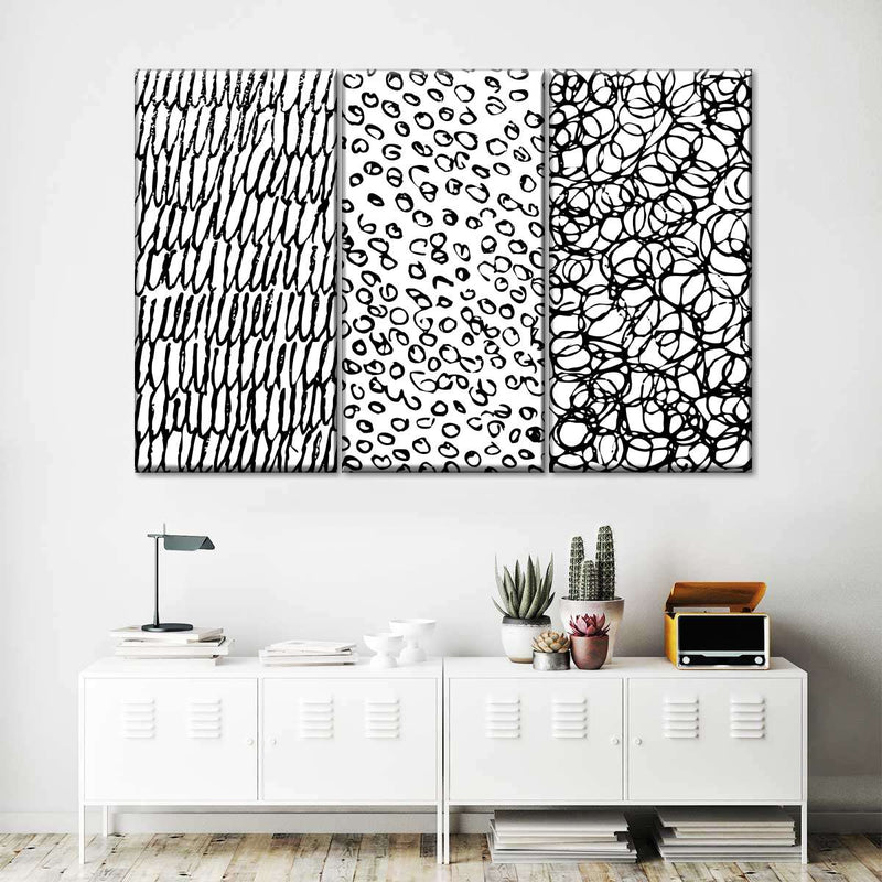 Patterned Simple Abstract Wall Art
