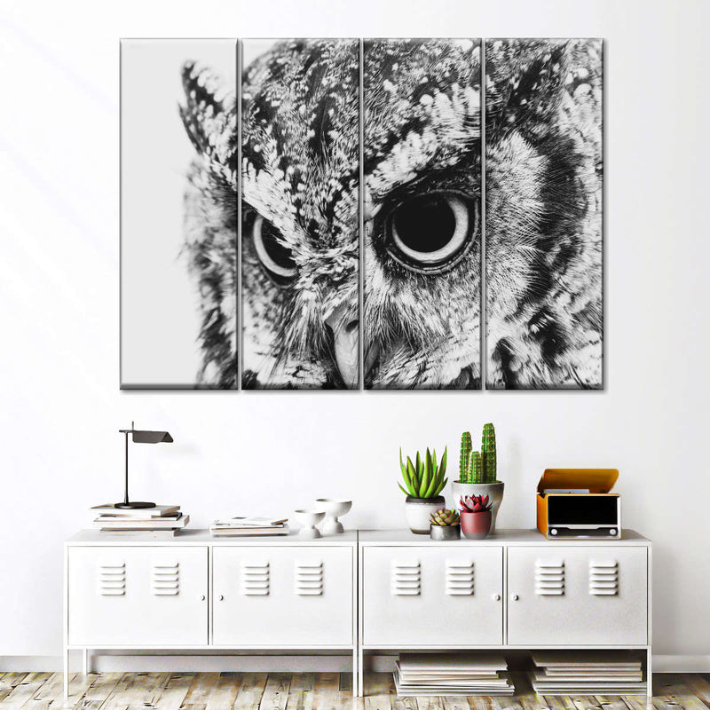Staring Owl Wall Art
