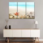Seashells At The Beach Wall Art