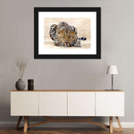 Watchful Jaguar Wall Art