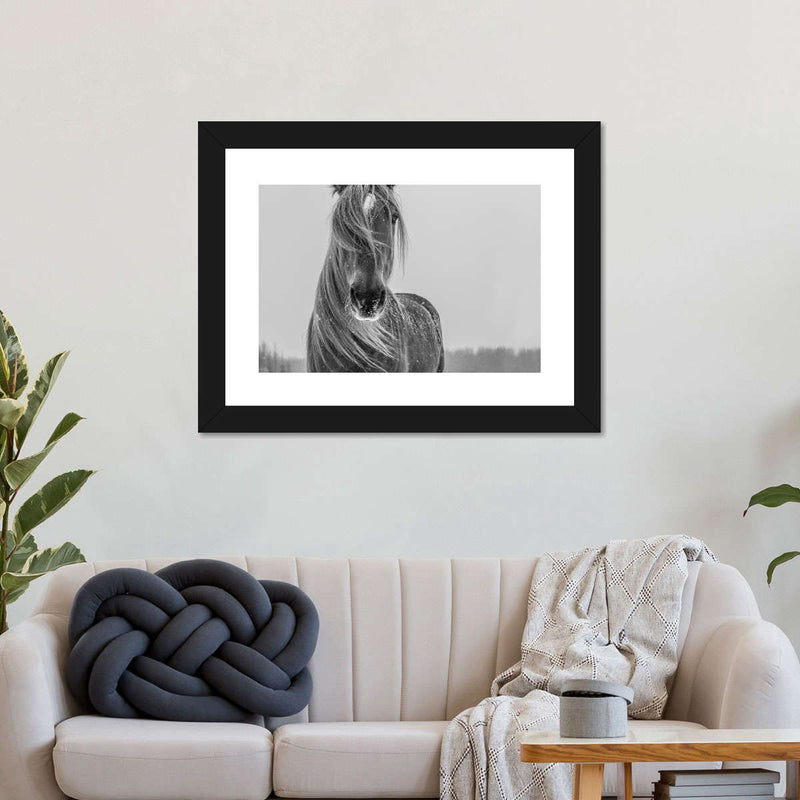 Winter Horse Wall Art