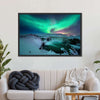 Green Aurora Borealis Wall Art