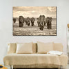 Herd Of Elephants Wall Art