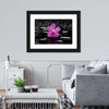 Zen Purple Orchid Wall Art