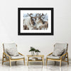 Snow Reindeer Wall Art