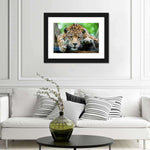 Lazy Leopard Wall Art