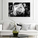 Monochromatic Rose Wall Art