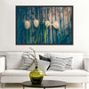 Pristine White Tulips Wall Art