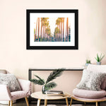 Palm Trees In Los Angeles Wall Art