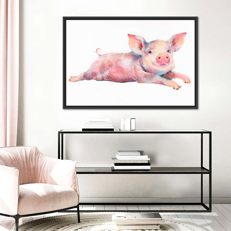 Precious Piglet Wall Art