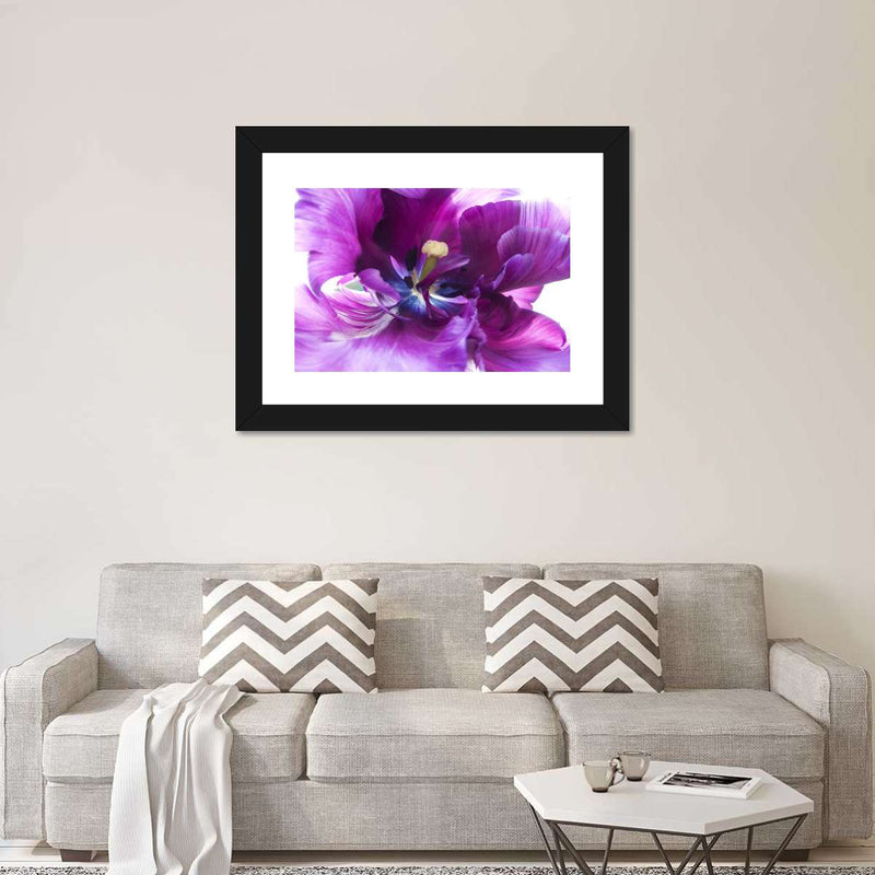 Purple Flower Wall Art