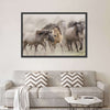 Wild Horse Stampede Wall Art
