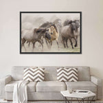 Wild Horse Stampede Wall Art