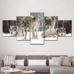 Wolf Pack Wall Art