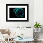 Green Flower Wall Art
