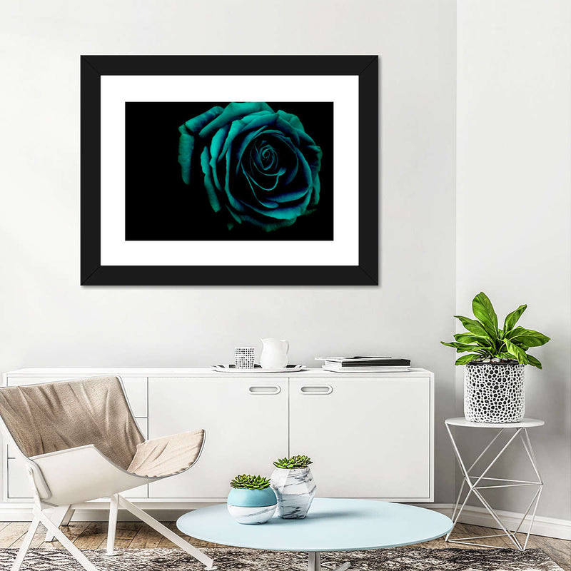 Green Flower Wall Art