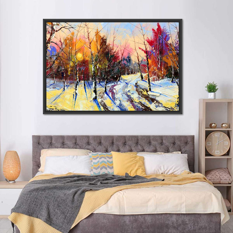 Snowy Forest Wall Art