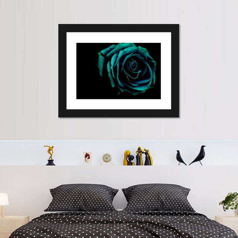 Green Flower Wall Art
