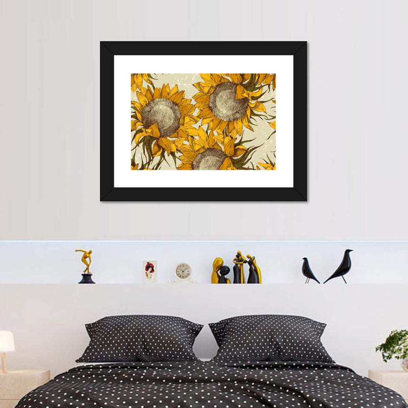 Yellow Sunflowers Wall Art