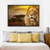 Lion In African Safari Wall Art