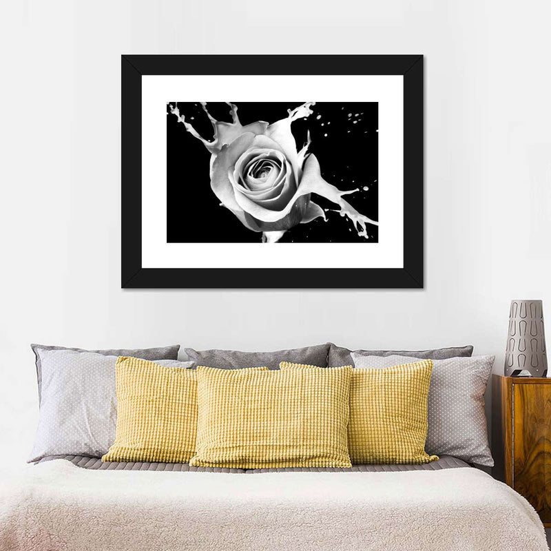 Rose Splash Wall Art