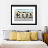 Waddle Of Penguins Wall Art