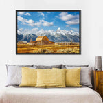 Teton Range Moulton Barn Wall Art