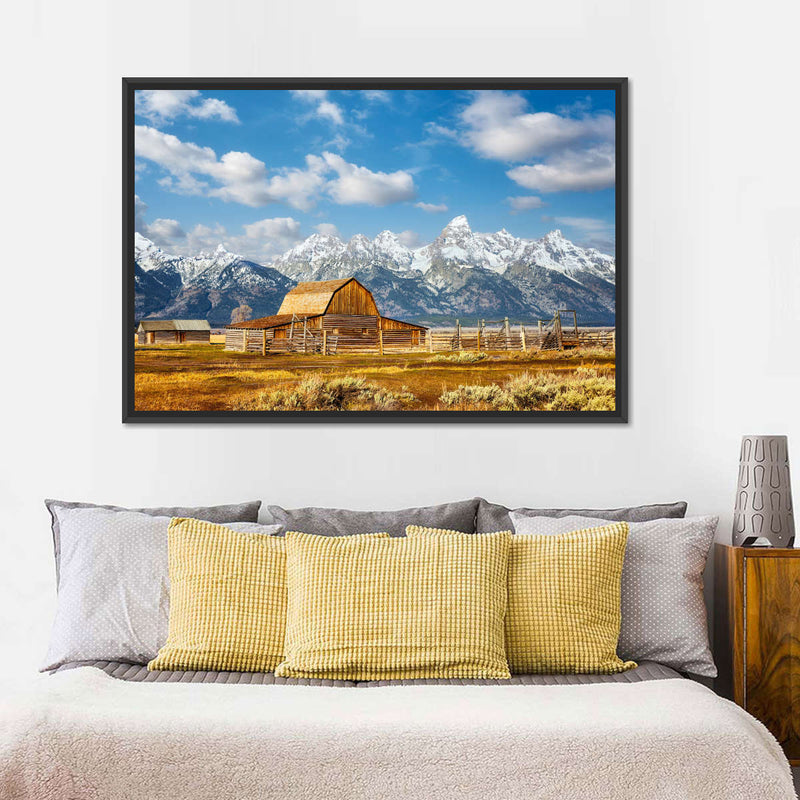 Teton Range Moulton Barn Wall Art