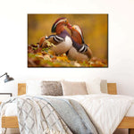 Loving Mandarin Ducks Wall Art