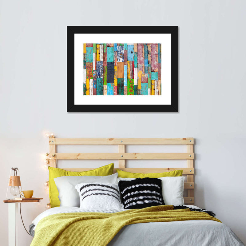 Retro Wood Wall Art