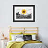Pop Golden Sunflower Wall Art