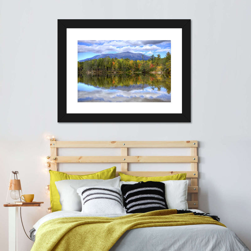 Mount Katahdin Lake Landscape Wall Art