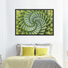 Spiral Succulent Wall Art