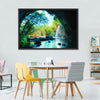 Thai Cave Waterfall Wall Art