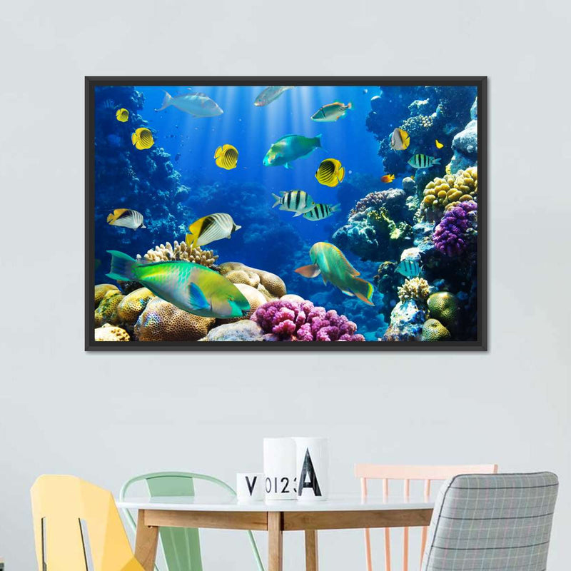 Underwater Sea Creatures Wall Art