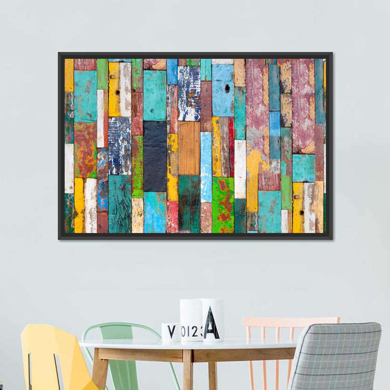 Retro Wood Wall Art